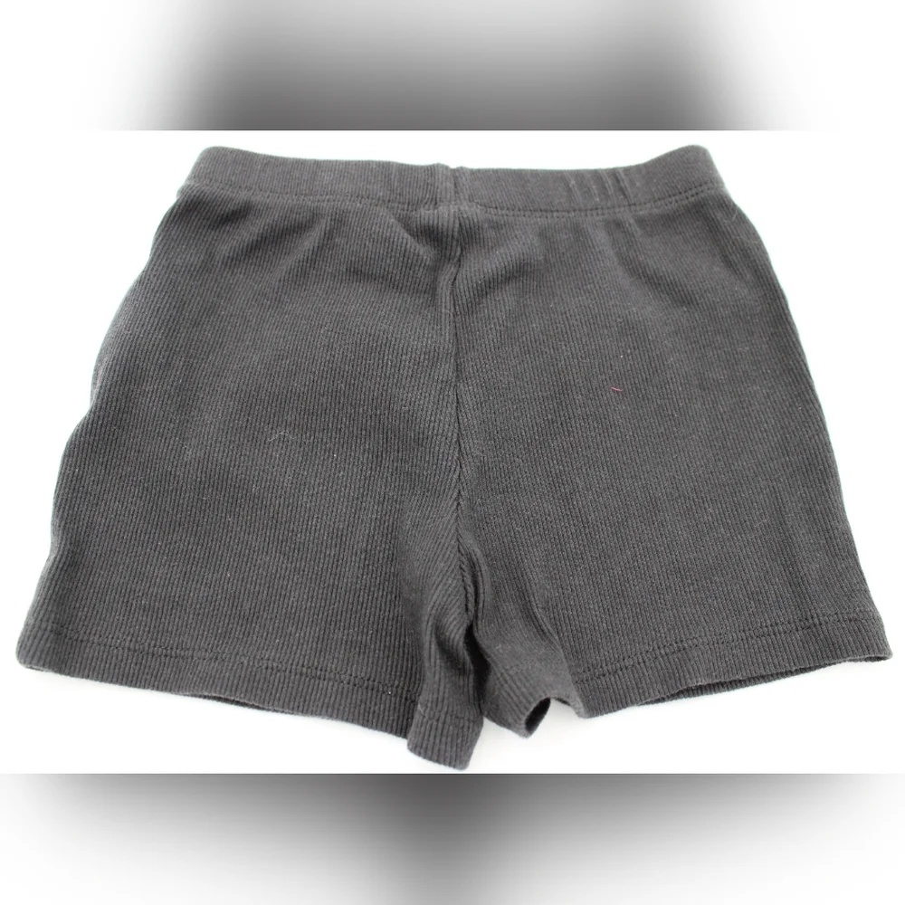 Baby GAP Toddler Girls Black Ribbed Shorts – Size 3Y